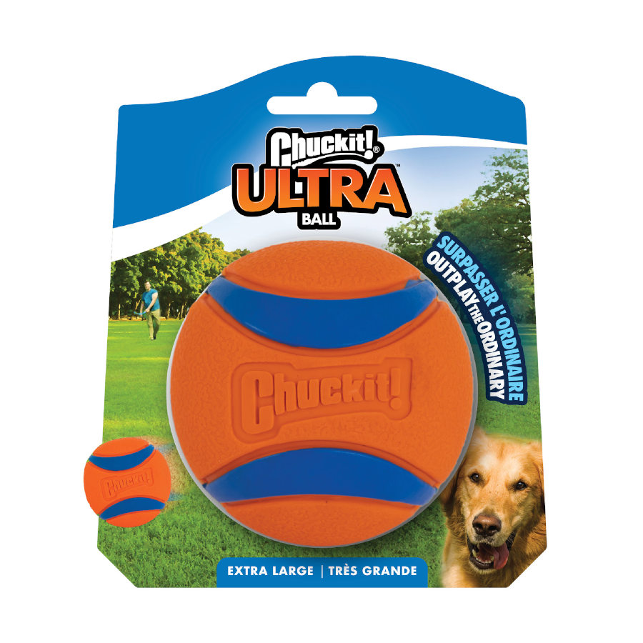 Chuck It! Ultra Pelota Grande con Brillo para perros